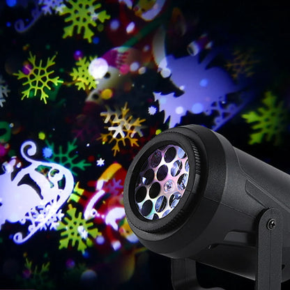 Projetor Natalino Led Desenhos - NatalLights 16 Padrões
