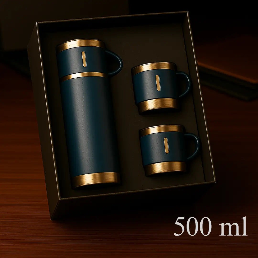 Garrafa Térmica 500ml - HeatKeeper™ – 12h de Conforto em Cada Gole