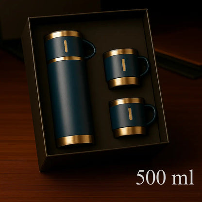 Garrafa Térmica 500ml - HeatKeeper™ – 12h de Conforto em Cada Gole