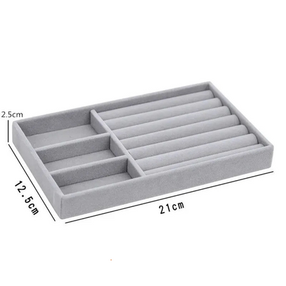 Organizador de Joias 4 em 1 para gaveta- Kit com 4 Peças