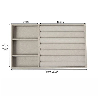 Organizador de Joias 4 em 1 para gaveta- Kit com 4 Peças