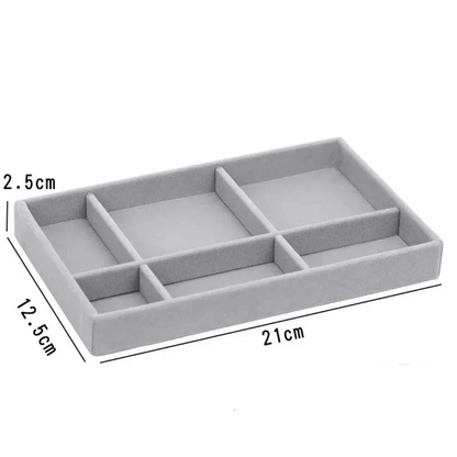 Organizador de Joias 4 em 1 para gaveta- Kit com 4 Peças