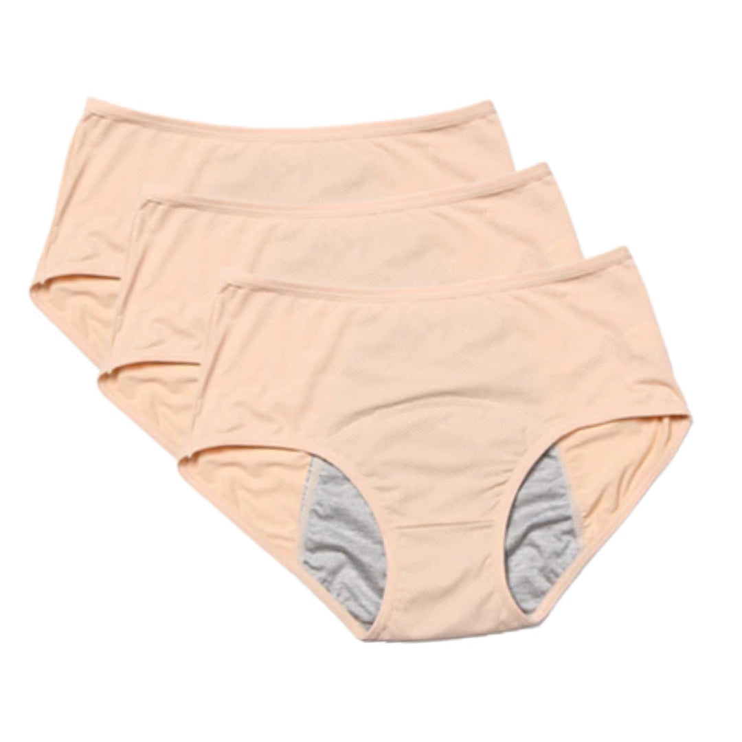SafeDry™ – Calcinha Absorvente de Proteção Invisível