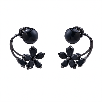 Brincos Ear cuff - Sublime Flor da Noite