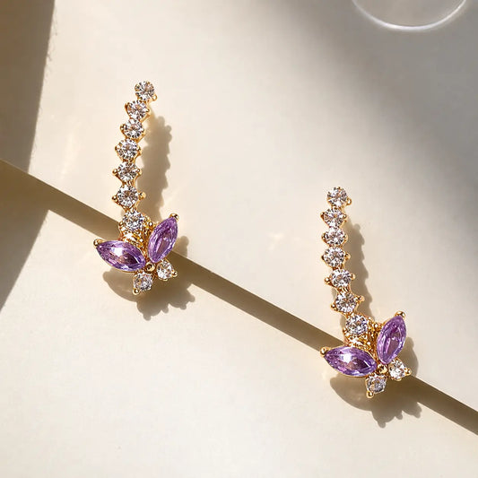 Brincos Ear cuff - Sublime Borboleta d’Or