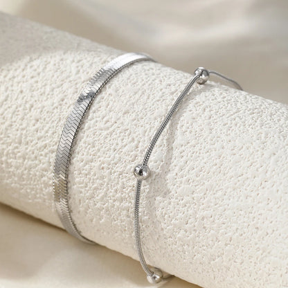 Tornozeleira folhada dupla