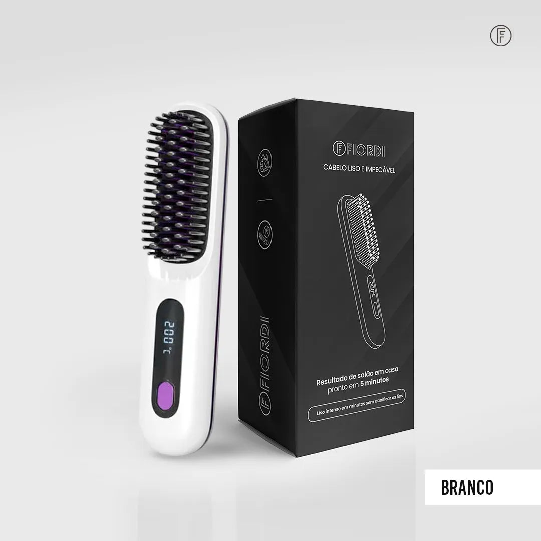 Escova Alisadora Portátil - SmoothPro