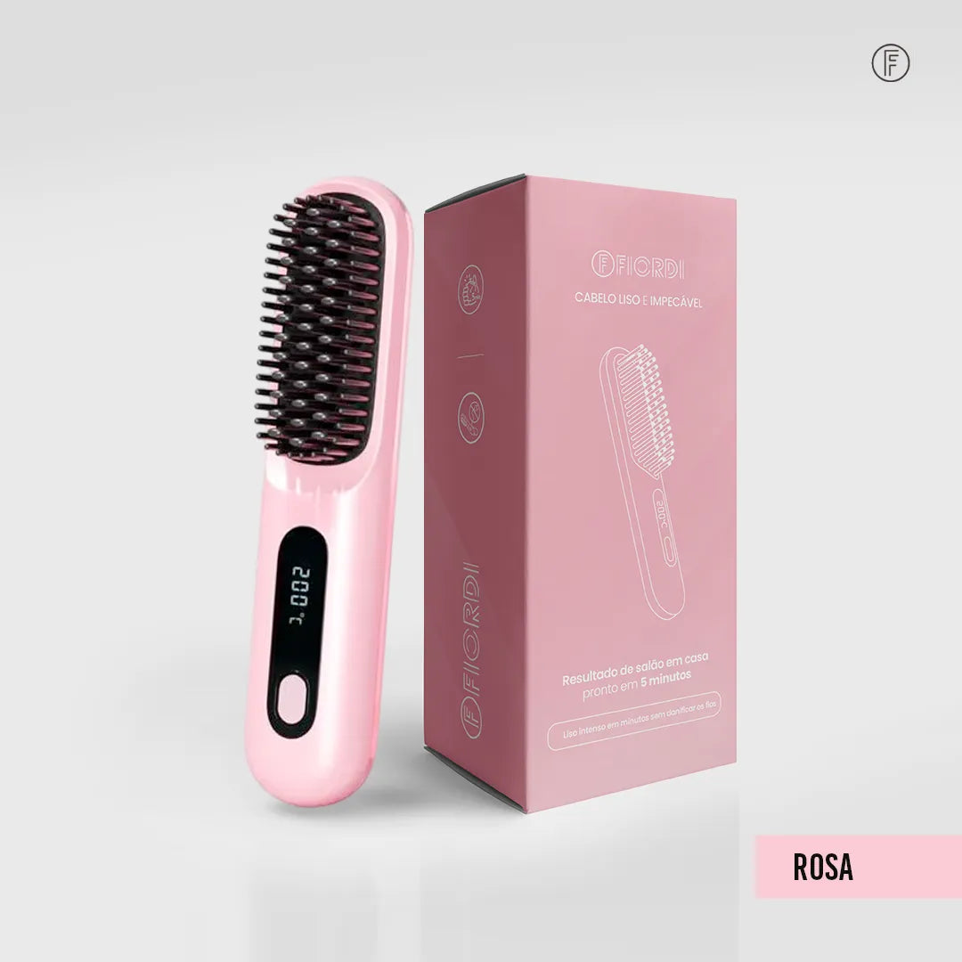 Escova Alisadora Portátil - SmoothPro