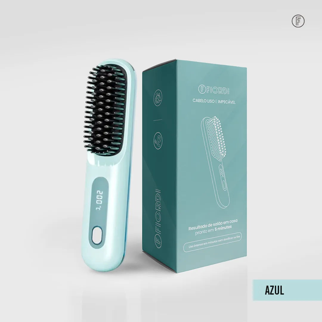 Escova Alisadora Portátil - SmoothPro
