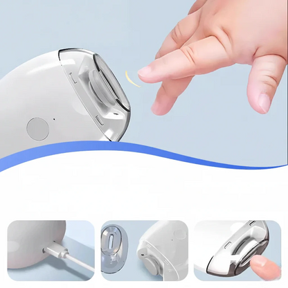 Cortador e Polidor Elétrico de Unhas SafeNail – Seguro para Todas as Idades