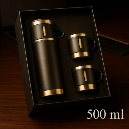 Garrafa Térmica 500ml - HeatKeeper™ – 12h de Conforto em Cada Gole